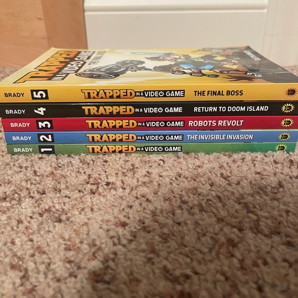 Trapped in a Video Game Book Series - Picture 2 of 3